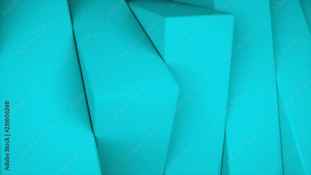 Poster steel metal geometrical objects, 3d rendering computer generated background