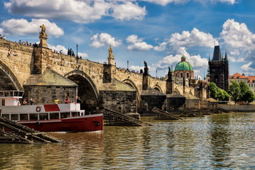 Obraz premium Prag, Karlsbrücke