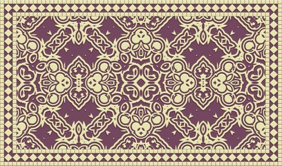 Closeup of colorful bokeh texture background (Tiles seamless, High-resolution 2D CG rendering illustration)