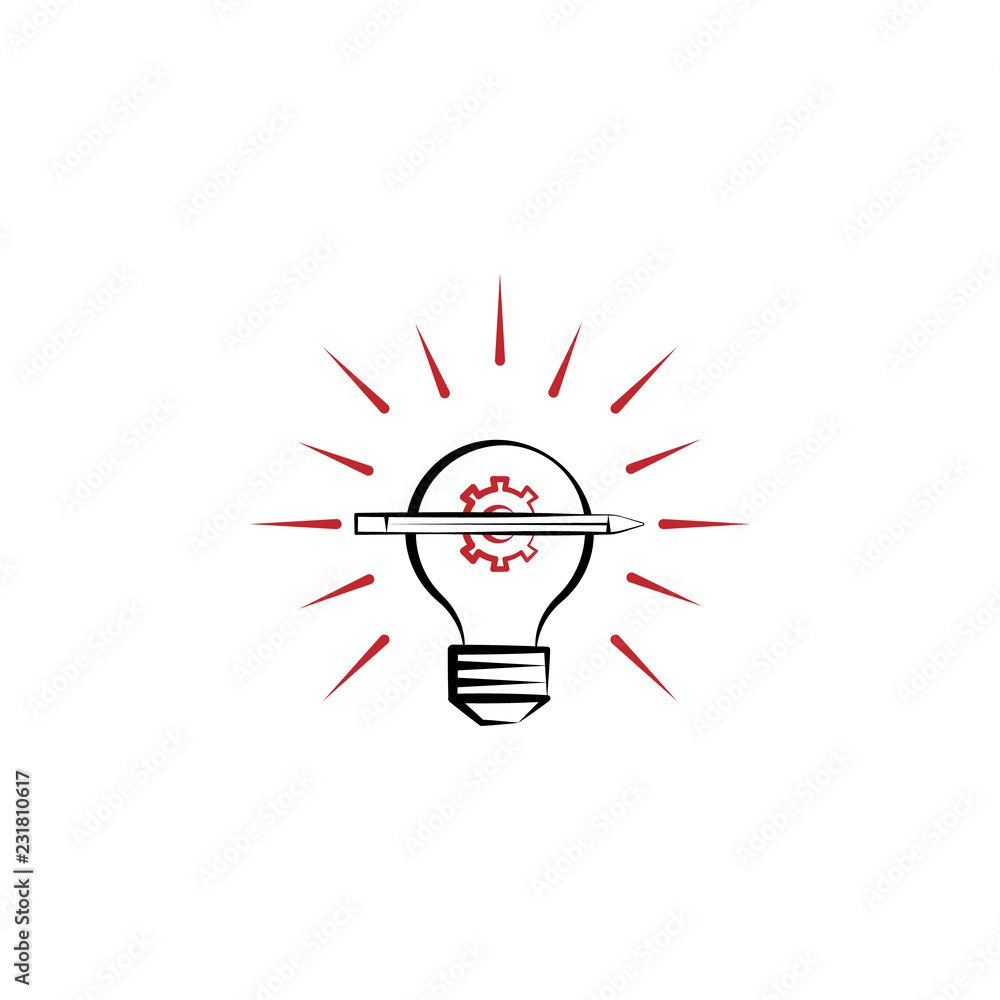 Poster creative process 2 colored line icon. simple colored element illustration. creative process outline 