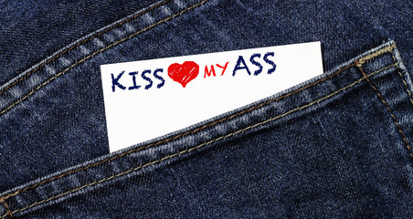 Kiss my ass