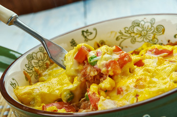 Mexican Beef and Rice Casserole