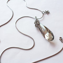 Drop shaped pendant