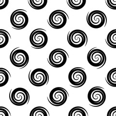 Spiral Design Seamless Pattern, Spiral