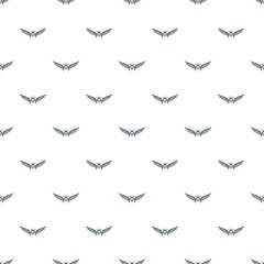 Animal wing pattern vector seamless repeat for any web design