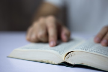 Reading Holy Bible
