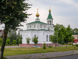 Fototapeta na wymiar Byelorussia. Polotsk. Intercession church
