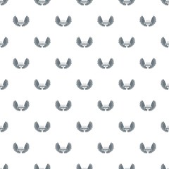 Angel wing pattern vector seamless repeat for any web design