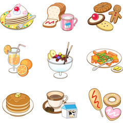 various dessert 