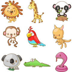 various animals