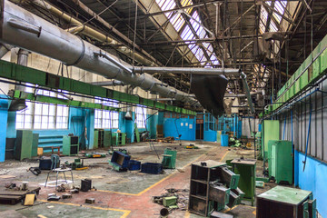 Fototapeta premium Abandoned factory