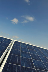 Obraz premium Solaire energie electricité photovoltaique