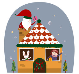 Chimney in the Santa