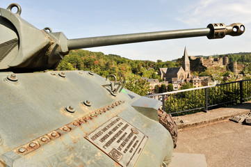 La Roche en Ardenne char americain tank