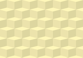 Yellow three dimentional geometric background backdrop