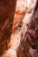 Slot canyon