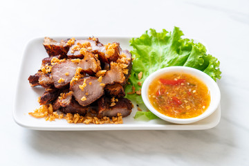 Fried Streaky Pork or Crispy Pork or Deep Fried Pork Belly