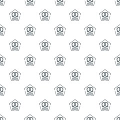 Snack pattern vector seamless repeat for any web design