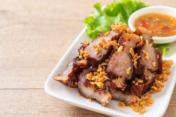 Fried Streaky Pork or Crispy Pork or Deep Fried Pork Belly