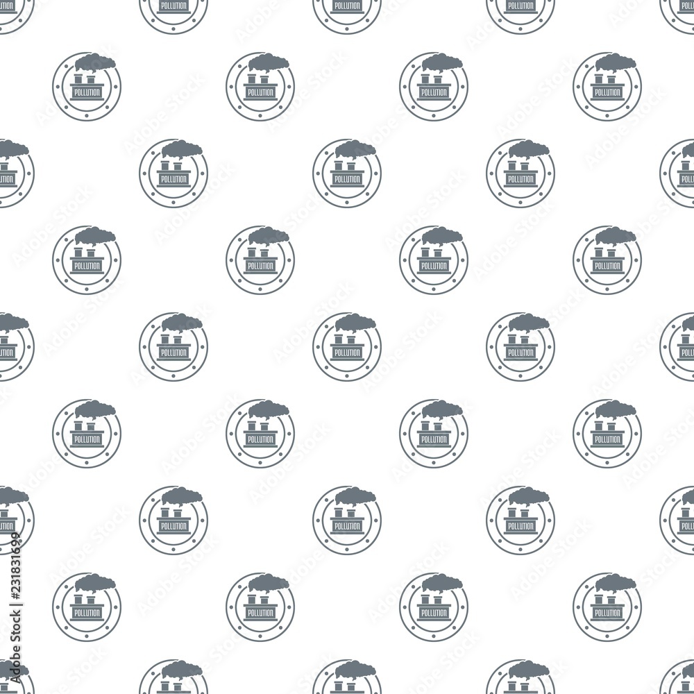 Poster factory pattern vector seamless repeat for any web design