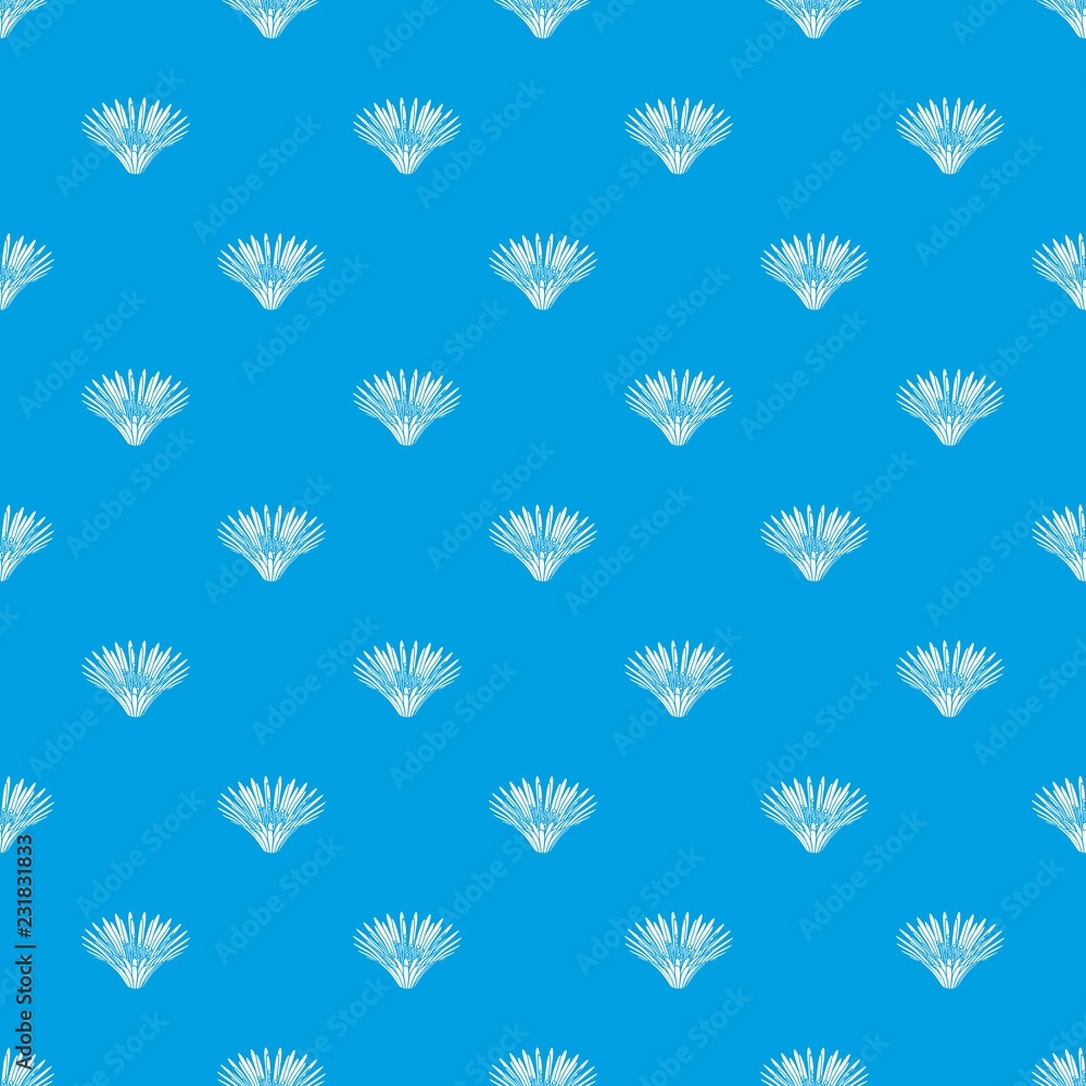 Poster beautiful flower pattern vector seamless blue repeat for any use