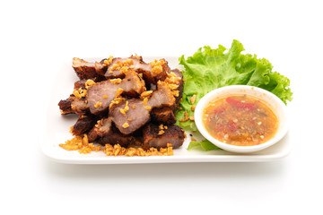 Fried Streaky Pork or Crispy Pork or Deep Fried Pork Belly