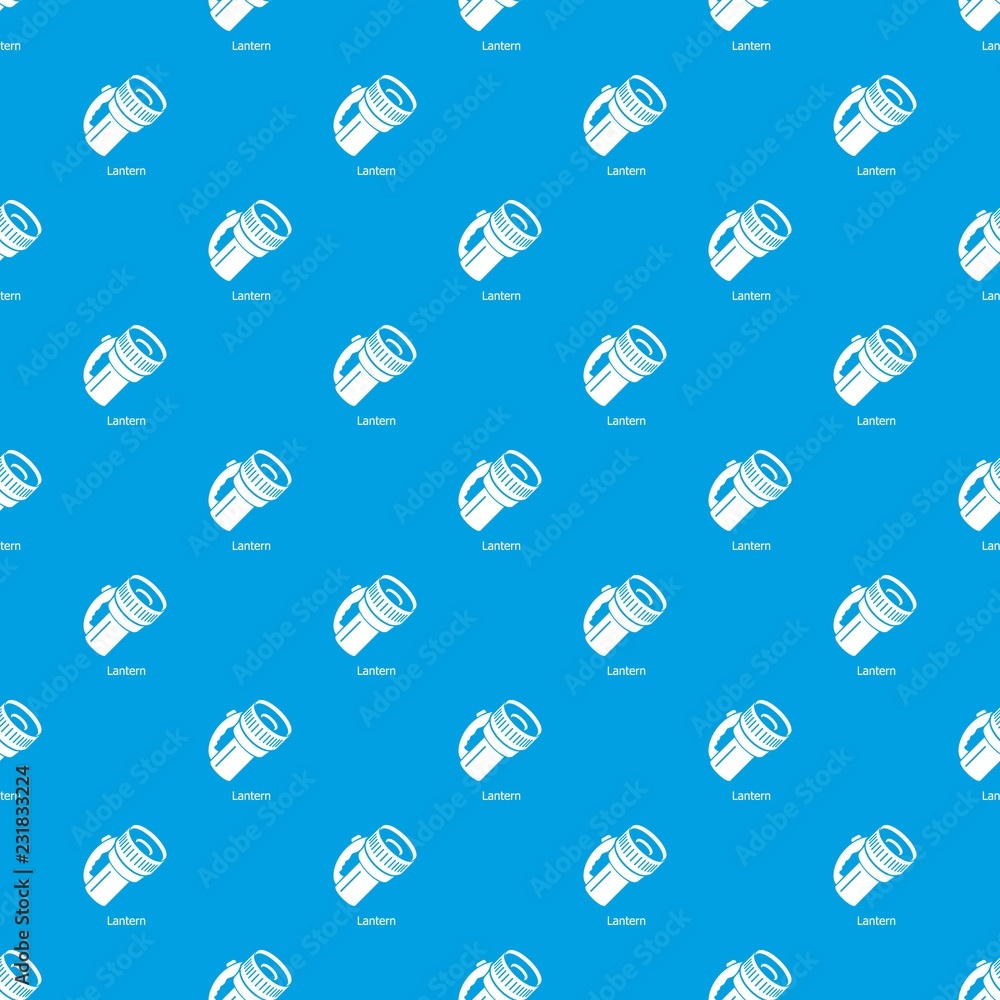 Poster lantern pattern vector seamless blue repeat for any use