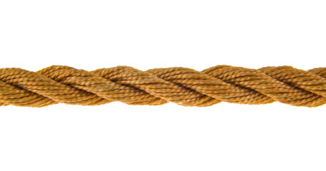 rope isolated on white background