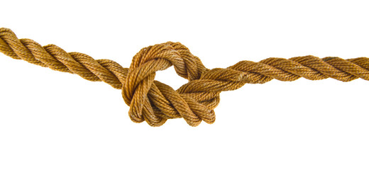 rope isolated on white background