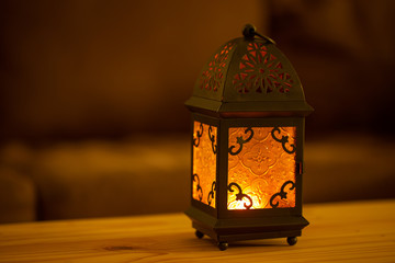 Candle lantern decoration