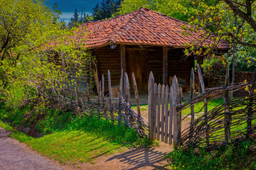 Georgia, Caucasus. Residential rural house