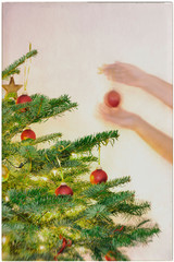 Christbaum schmücken