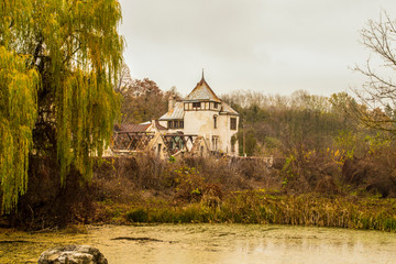 castle in the autumn