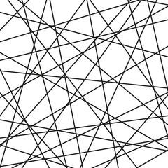 Black and white background for your designs. Modern black and white ornament. Geometric abstract pattern