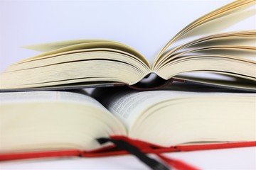 An Image of a book, libary