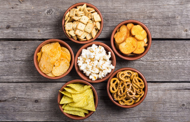 Mix of snacks