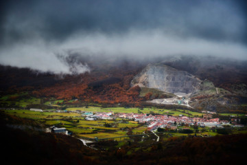 Fototapeta premium Olazagutia, Navarre, Spain, Europe