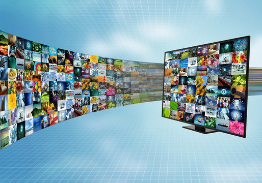 Internet broadband and smart television entertainment