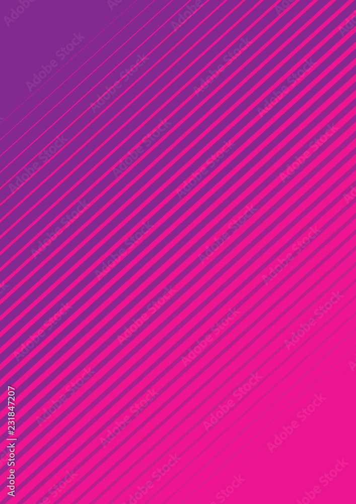 Wall mural fading line pattern background