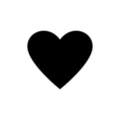 Heart Icon Vector. Love symbol. Valentine's Day sign, emblem