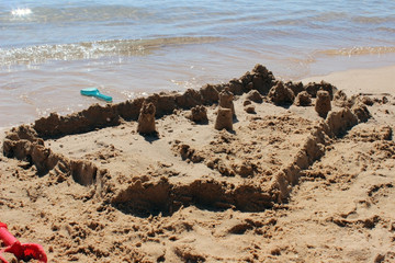 beach and sea