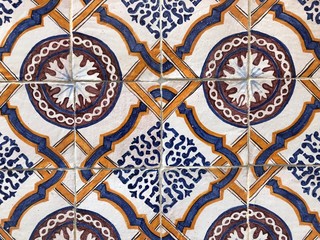 Splendidi mosaici variopinti del Monastero di Santa Caterina, Palermo, Italia