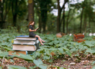 In the world of books