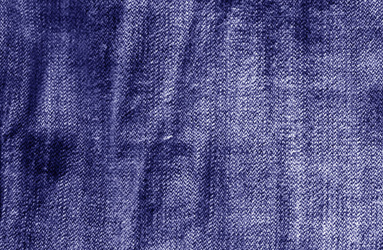 Jeans cloth pattern in blue color.