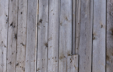 Old wooden boards closeup top view