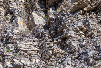 texture of sedimentary rocks