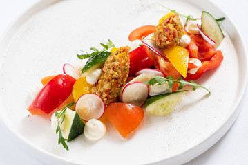 tasty vegetable salad