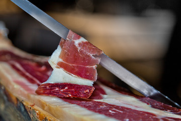 Corte de jamón