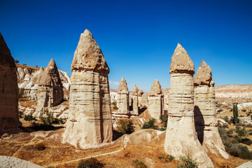 Love Valley in Cappadocia.