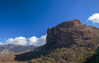Fototapeta na wymiar Gran Canaria, Aserrador mountain